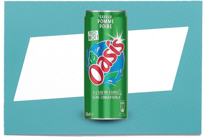 Oasis pomme poire 33cl — les boissons Smash Bing
