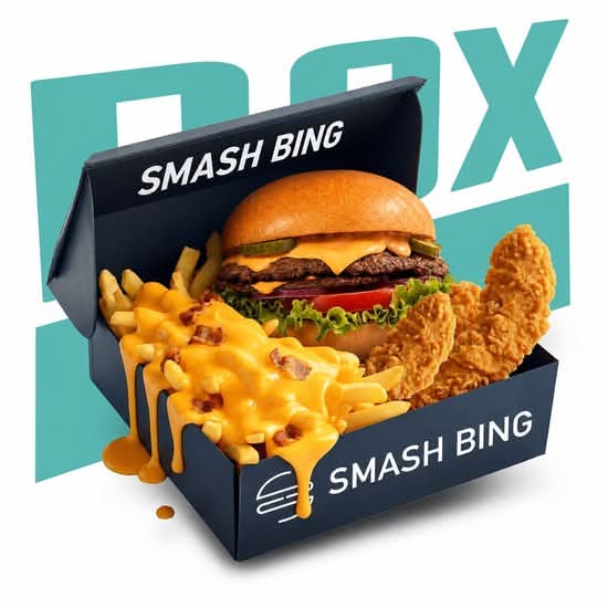 Smash Box — Box burger, frites et tenders Smash Bing